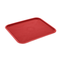 Піднос GastroPlast Fast Food 310х410 мм червоний GTPP-3141R