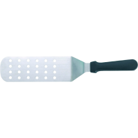 Лопатка кондитерська перфорована Mallard Ferriere 200х75 мм APS чорна 01031