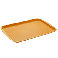 Піднос з ручками GastroPlast Fast Food ABS 320х440 мм жовтий GT-3244Y