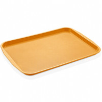 Піднос з ручками GastroPlast Fast Food ABS 370х530 мм жовтий GT-3753Y