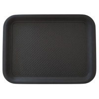 Піднос GastroPlast Fast Food 310х410 мм чорний GTPP-3141B