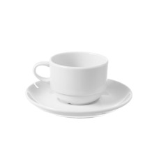 Чашка Fine Dine Bianco з блюдцем 90 мл 799376