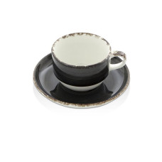 Чашка з блюдцем Fine Dine Onyx 90 мл 775097
