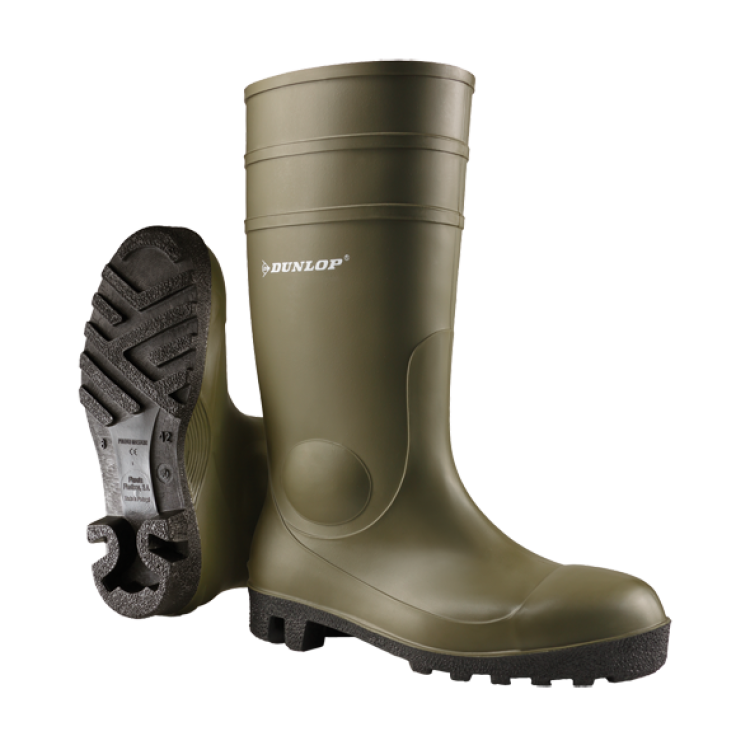 Сапоги Dunlop Protomastor Full Safety размер 44 зеленые 142VP 44