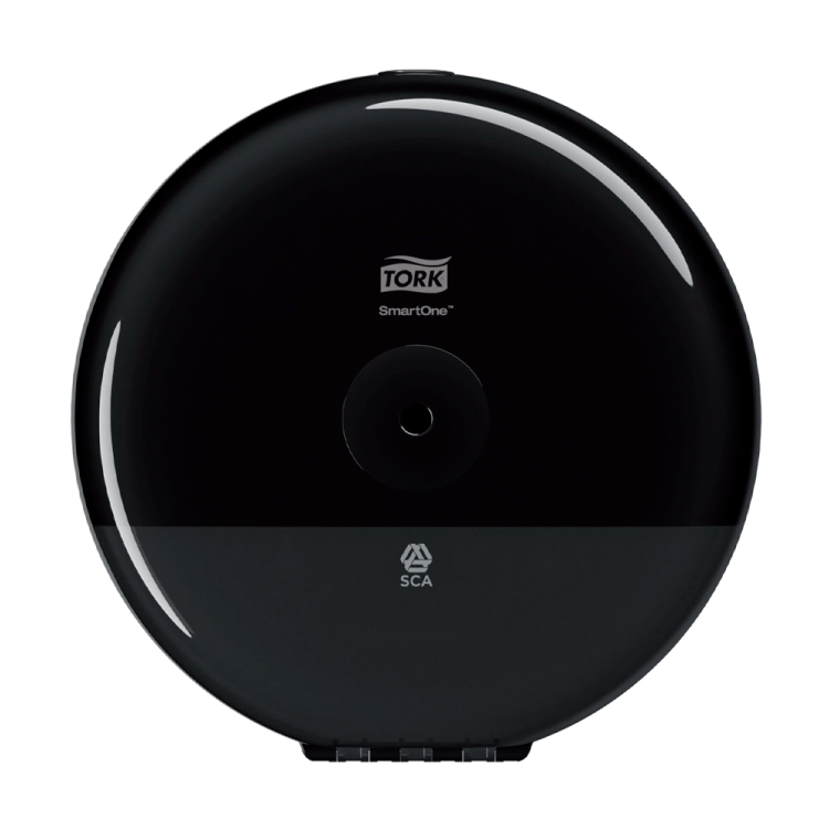 Диспенсер для туалетной бумаги Tork SmartOne T9 с центральной вытяжкой черный 681008