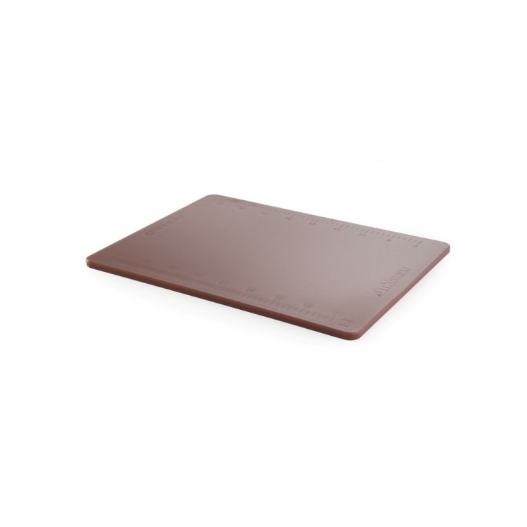 Доска разделочная Hendi Perfect Cut 500x380x(H)12 мм закругленные края коричневая 826447