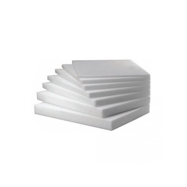 Дошка обробна Yelkar Plastik з гострими краями біла 1000*2000*40 MM WHITE