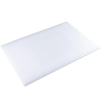 Дошка обробна Yelkar Plastik 325х530х15 мм гострі краї HACCP біла YP 1701 White