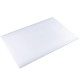 Доска разделочная Yelkar Plastik 325х530х15 мм острые края HACCP белая YP 1701 White
