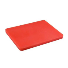Доска разделочная Yelkar Plastik 400x600x40 мм закругленные края HACCP красная YP 1505-1 Red