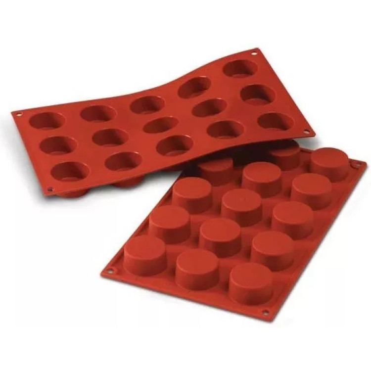 Форма для десертів Martellato Petits-Fours силікон 40х20 мм 15 шт SF027