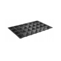 Форма силіконова Hendi Pyramide 66x66xH40 мм на 28 шт 676370