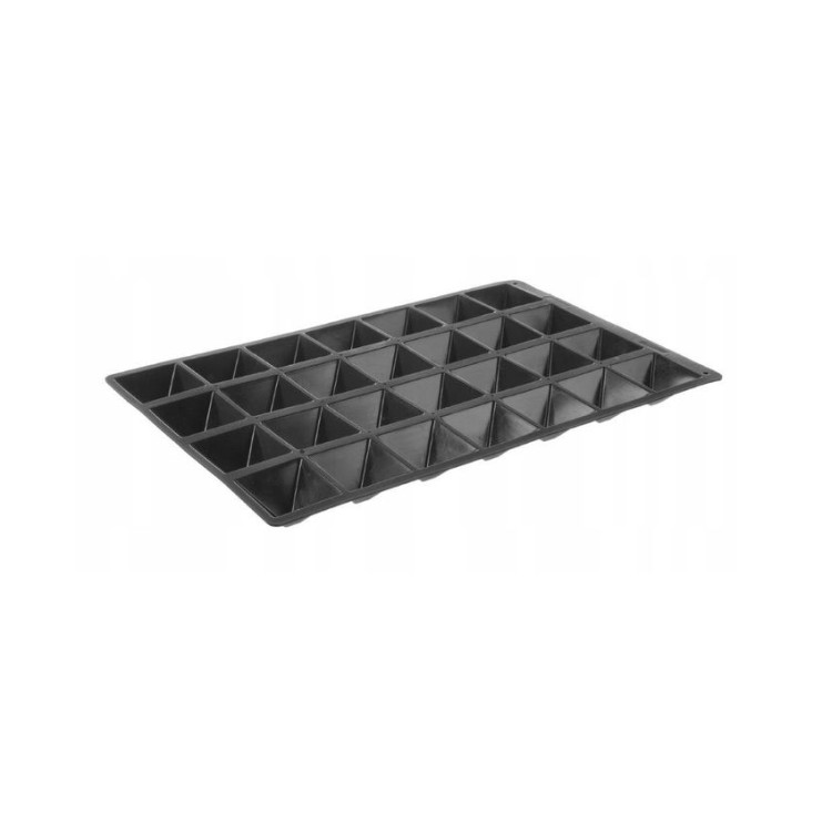 Форма силіконова Hendi Pyramide 66x66xH40 мм на 28 шт 676370