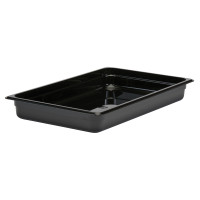 Гастроємність із чорного полікарбонату Cambro 12 CW/110 GN 1/1 - 530х325х65 мм, 8,5 л
