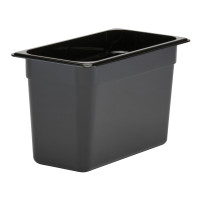 Гастроємність із чорного полікарбонату Cambro 38CW GN 1/3 - 325х176х200 мм, 6.9 л