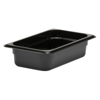 Гастроємність із чорного полікарбонату Cambro 42 CW/110 GN 1/4 - 265х162х65 мм, 1.7 л