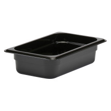 Гастроемкость из черного поликарбоната Cambro 42 CW/110 GN 1/4 - 265х162х65 мм, 1.7 л