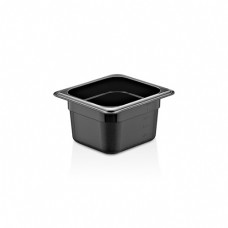 Гастроемкость GastroPlast GN 1/6 h 100 мм поликарбонат черная GNP-16100/B