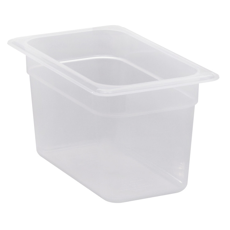 Гастроємність із прозорого поліпропілену Cambro 46PP GN 1/4 - 265х162х150 мм, 3.7л