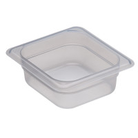 Гастроємність із прозорого поліпропілену Cambro 62PP GN 1/6 - 176х162х65 мм, 1 л