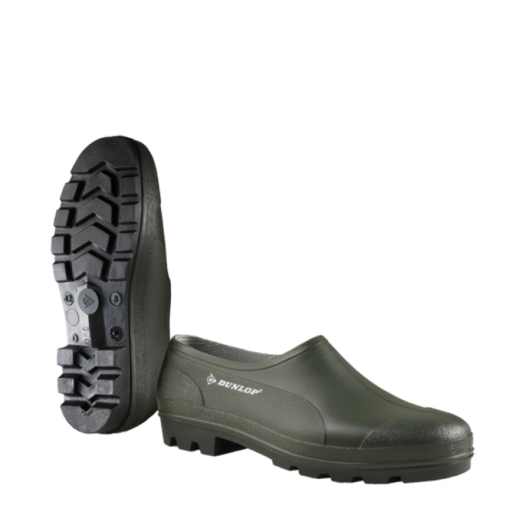 Калоші Dunlop Bicolour Wellie Shoe розмір 44 зелені B350611 44