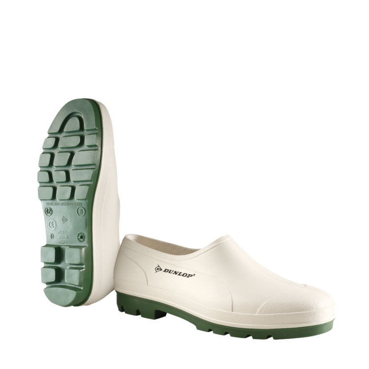 Калоші Dunlop Bicolour Wellie Shoe розмір 35/36 білі B370411 35/36