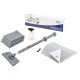 Комплект Vikan Easy Shine kit сірий 549101