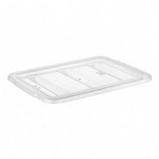 Кришка для контейнера для столових приборів GastroPlast GK-03Gr 3 відділення прозора GKL--0003