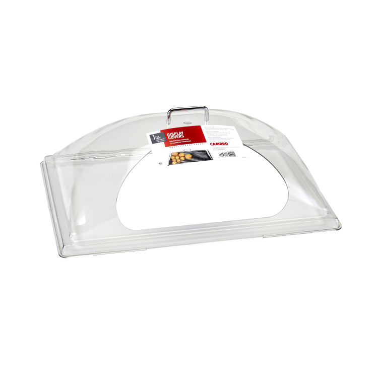Кришка для виставкової таці Cambro полікарбонат 556х375х203 мм прозора DD 1220 SCW/135