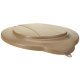 Крышка полипропиленовая Vikan к ведру 5686x 12 л коричневая 568766