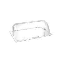 Кришка для підносу Hendi Rolltop полікарбонат GN 1/1 540х330х(Н)180 мм прозора 427507