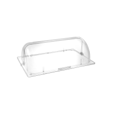 Кришка для підносу Hendi Rolltop полікарбонат GN 1/1 540х330х(Н)180 мм прозора 427507