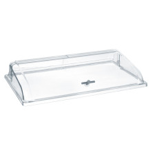 Кришка для підносу Hendi Rolltop полікарбонат GN 1/1 545х335х(Н)95 мм прозора 866009