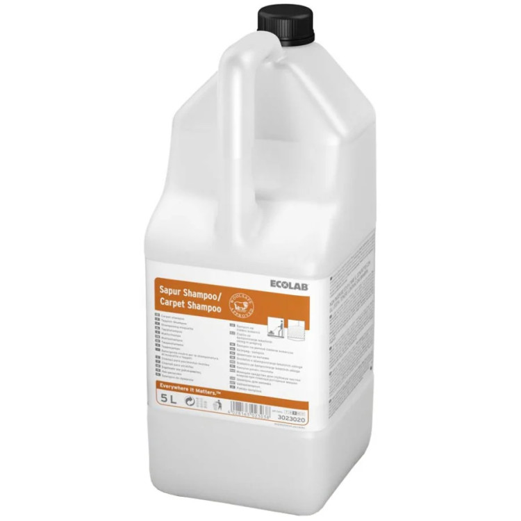 Высокопенный шампунь для ковров Ecolab Carpet Shampoo 5 л 3023020