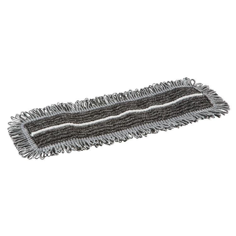 Моп Vikan Damp 47 dark 400 мм сірий (з кишенями) 548509