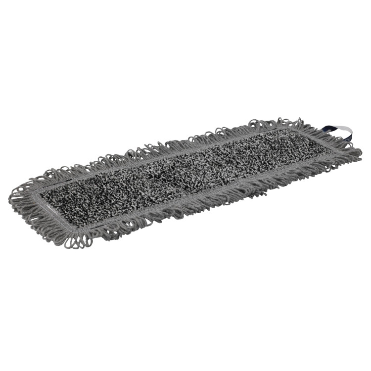 Моп Vikan для вологого прибирання Wet Scrub 400 мм сірий (з кишенями) 548200