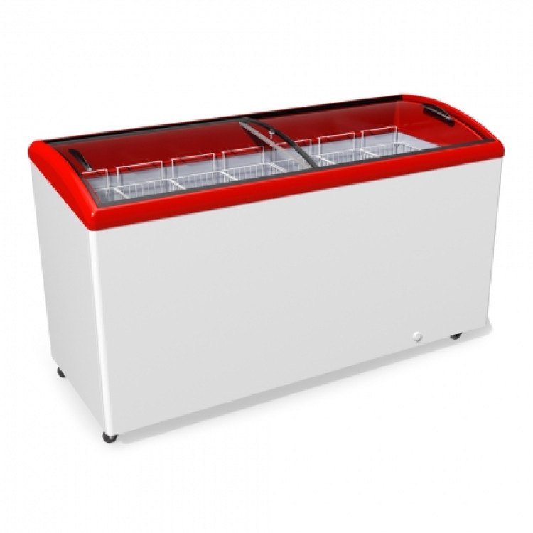 Морозильна скриня з гнутим склом JUKA N600S (-5+5С)