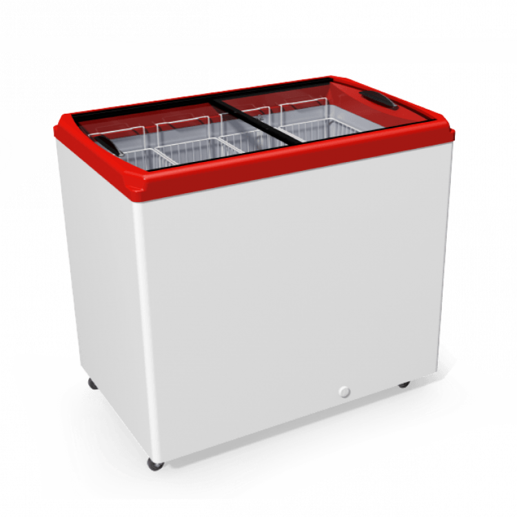 Морозильна скриня з прямим склом JUKA M300P