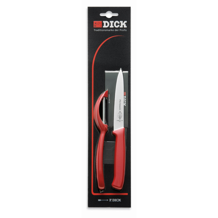 Набір кухонних ножів DICK Set червоні 85700102-03