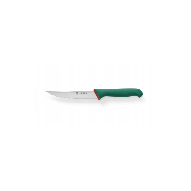 Нож для стейков Hendi Green Line 120 мм зеленый 843819