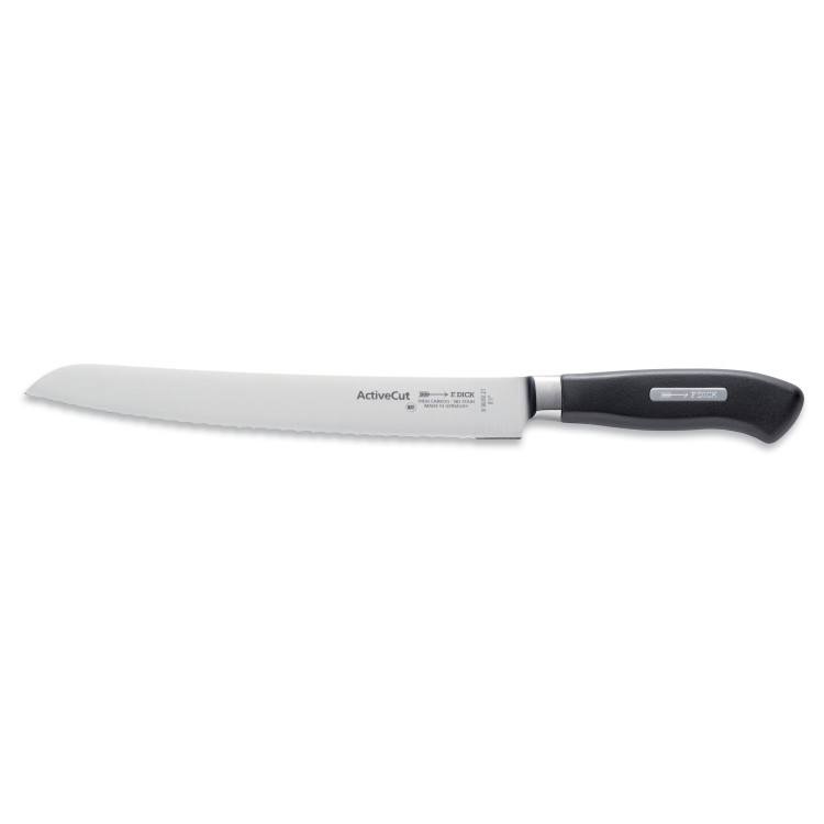 Ніж для хліба DICK ActiveCut 210 мм зубчастий чорний 8903921
