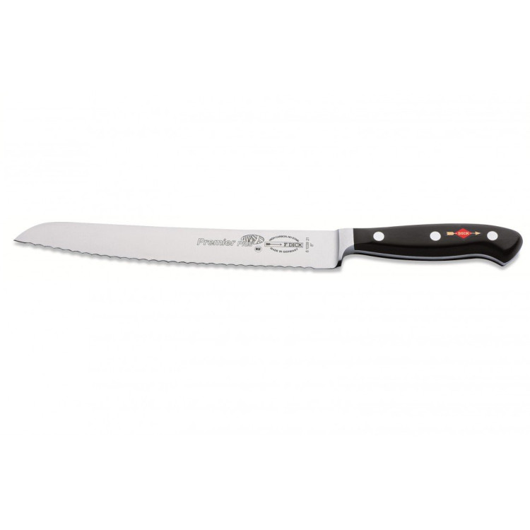 Ніж для хліба DICK Premier Plus 210 мм зубчастий чорний 8103921