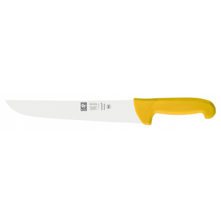 Ніж мясника Icel Safe 260 мм жовтий 28300.3181000.260