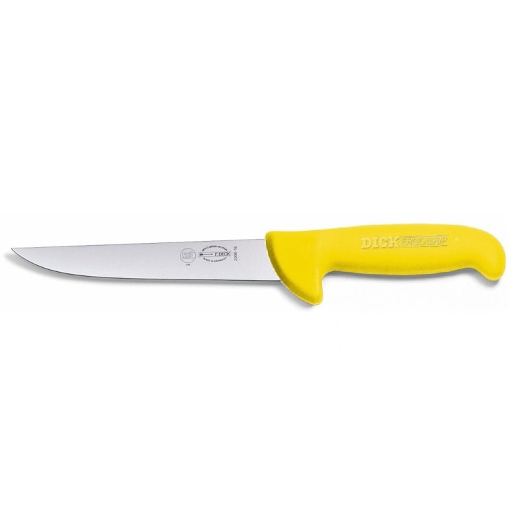 Ніж обробний DICK ErgoGrip 180 мм жовтий 82006180-02