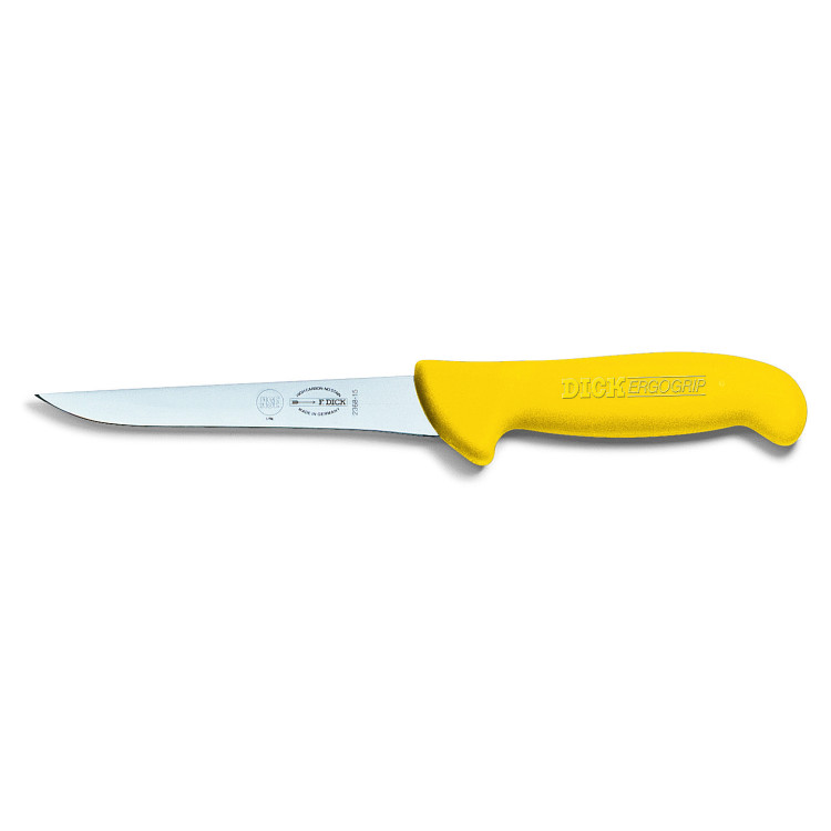 Ніж обвалювальний DICK ErgoGrip 150 мм жорсткий жовтий 82368150-02