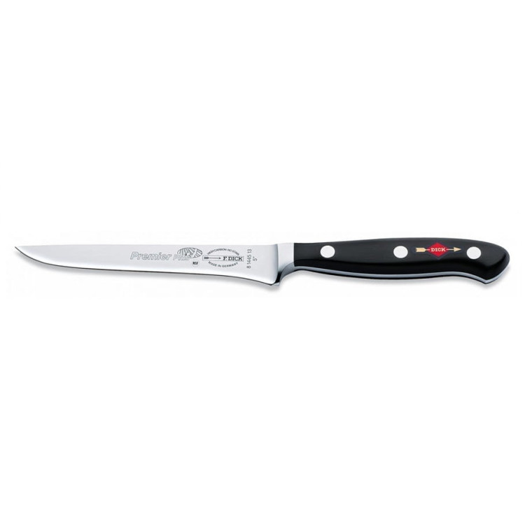 Ніж обвалювальний DICK Premier Plus 130 мм жорсткий чорний 8144513