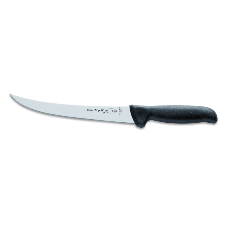 Нож жиловочный DICK ExpertGrip 2K 210 мм изогнутое лезвие черный 8212521