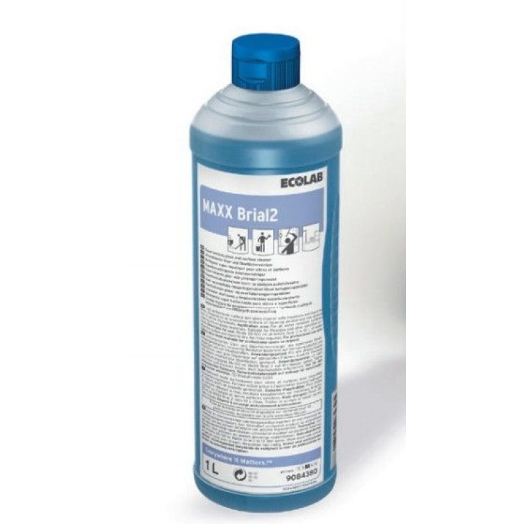 Засіб для миття скла та поверхонь (концентрований) Ecolab Maxx Brial2 1 л 9085230