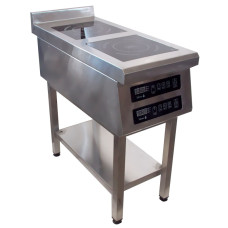 Плита електрична індукційна Tehma 400х800х850 2х3.6