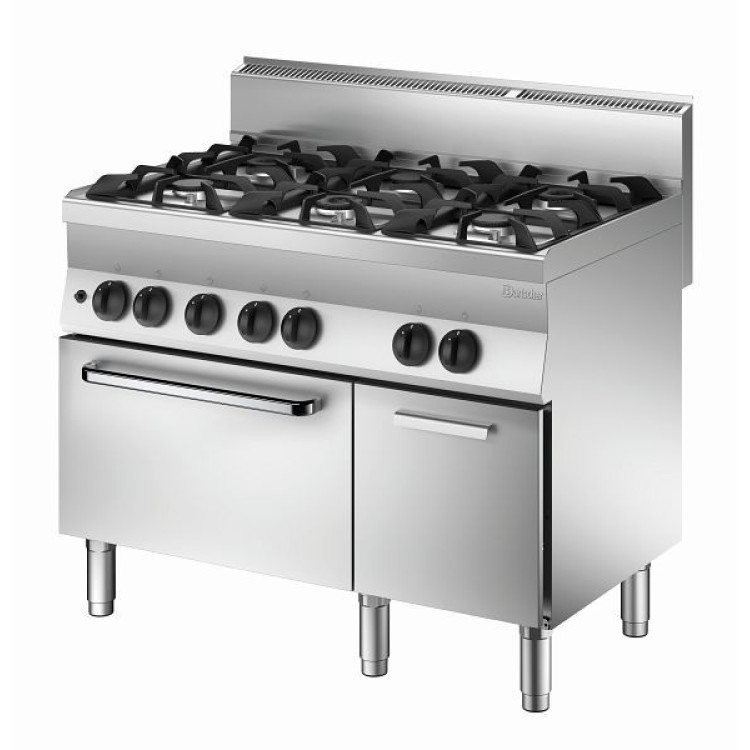 Плита газовая Bartscher 650 B1100 6FL GBO 1151163